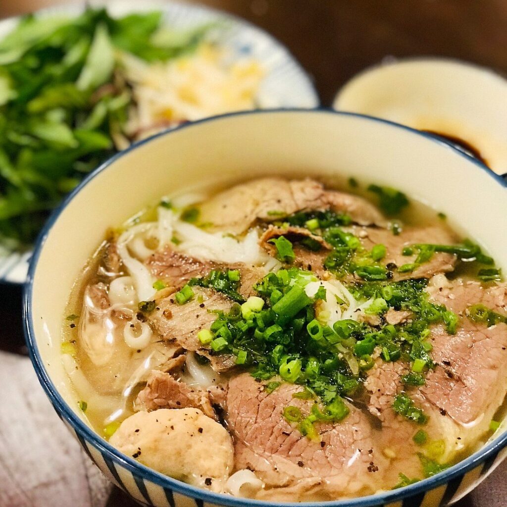 ニャー・ブープ・スアの料理