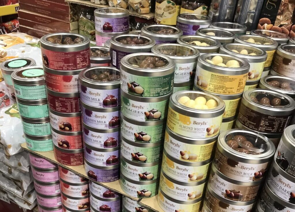 ベリーズのチョコレート