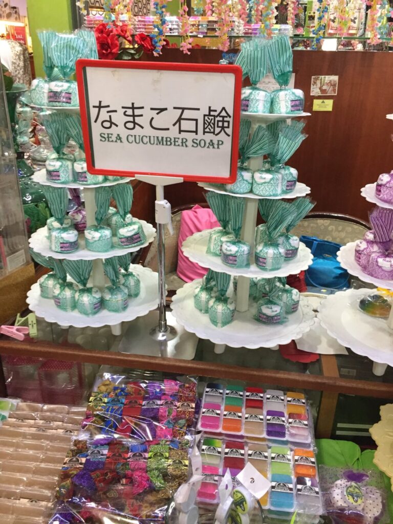 ナマコ石鹸①