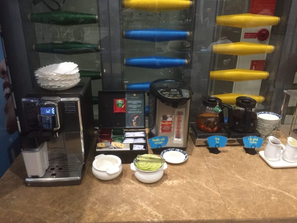 ソンホンラウンジのコーヒーなど