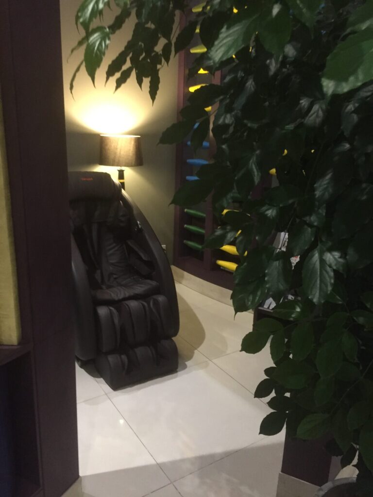 ソンホンラウンジのマッサージチェア