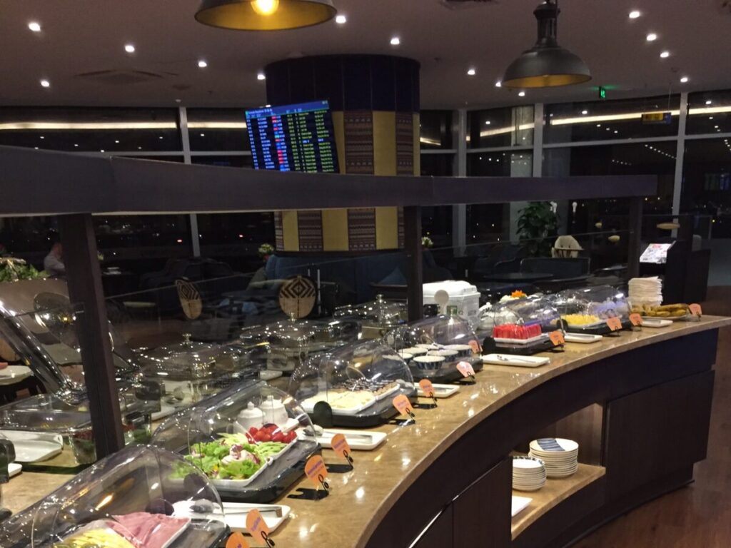 ソンホンプレミアムラウンジの料理