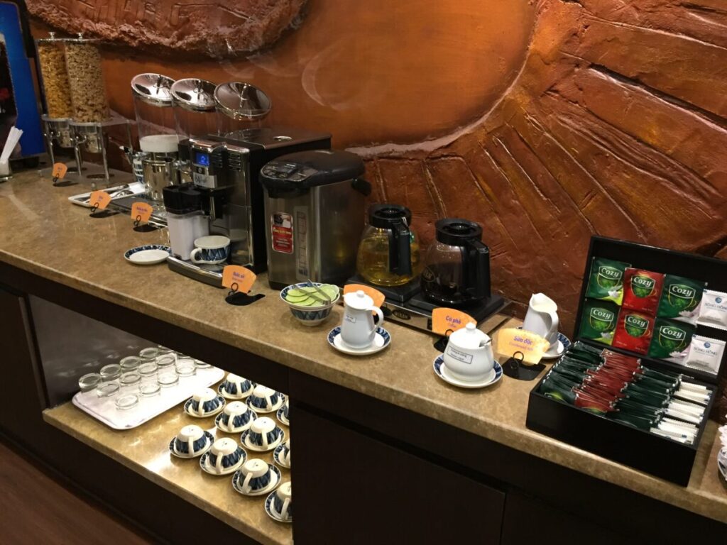 ソンホンプレミアムラウンジのカフェ