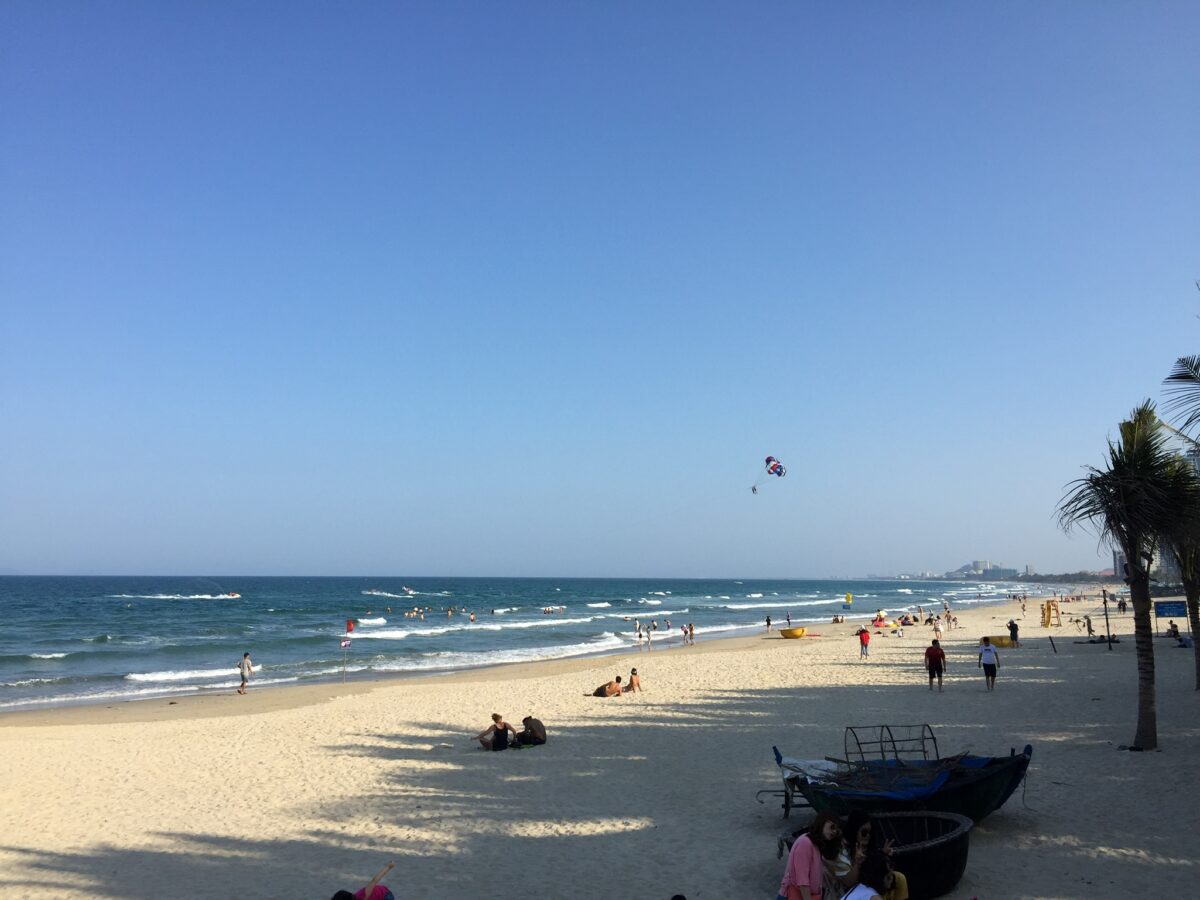 ミーケビーチ砂浜