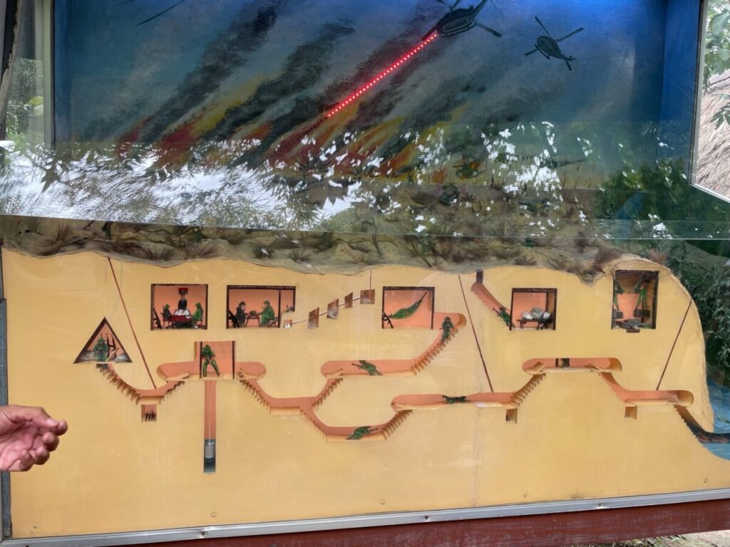 クチトンネルの図