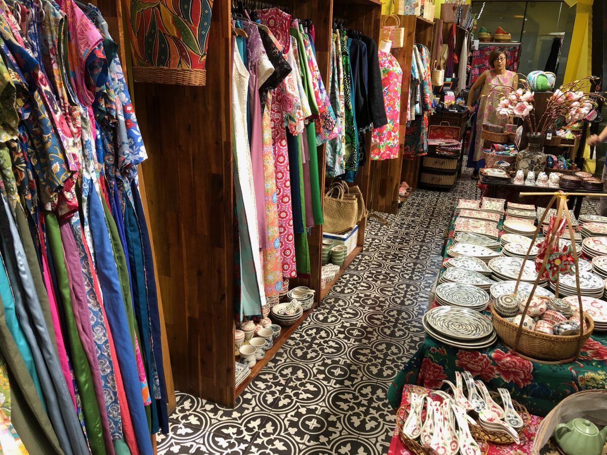 キト ショップの店内