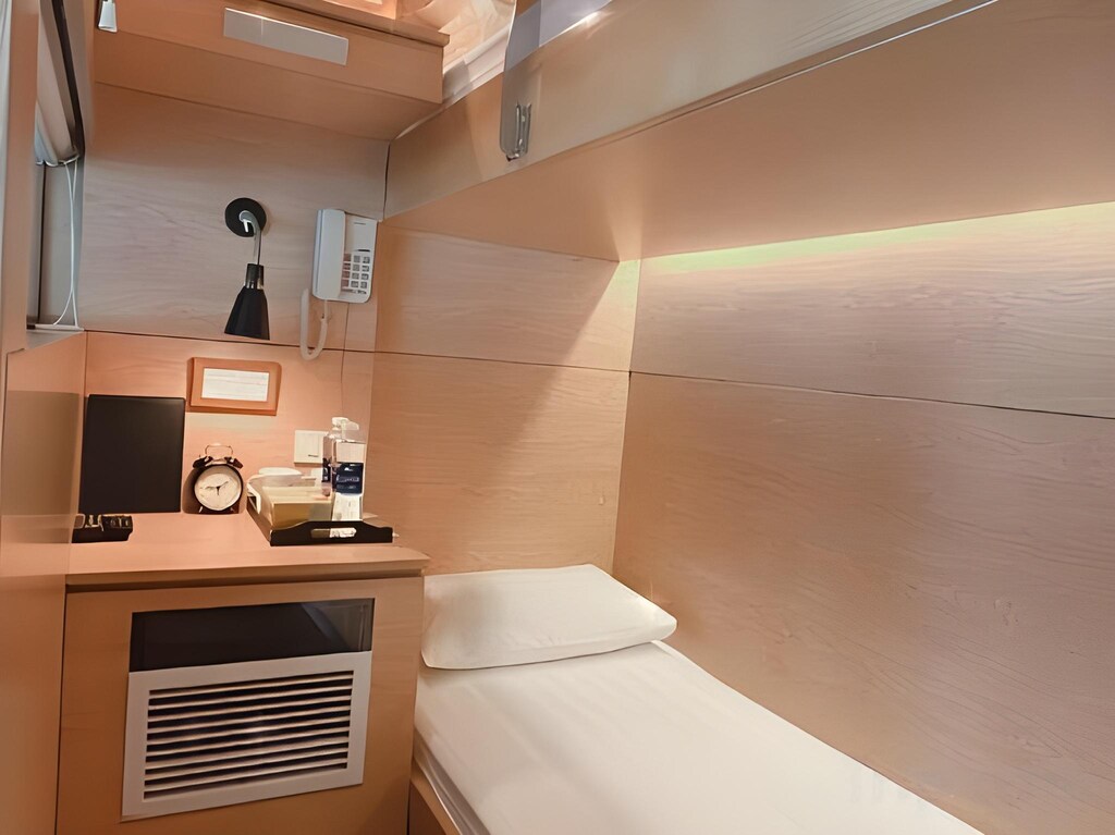 スリープポッド ターミナル1の室内