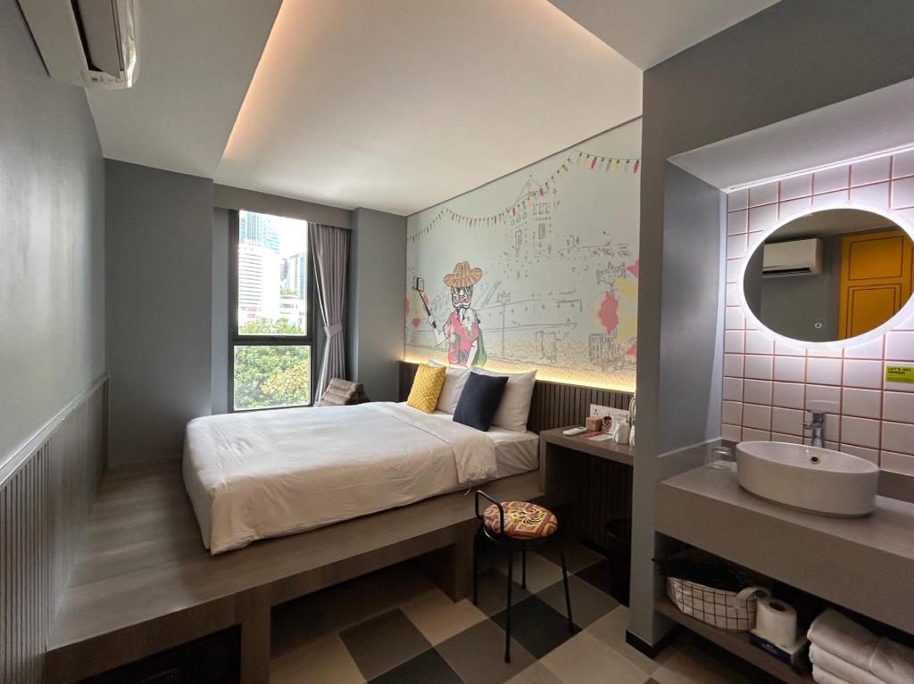 リーフ スクンビット 8 バンコク ホテルの部屋