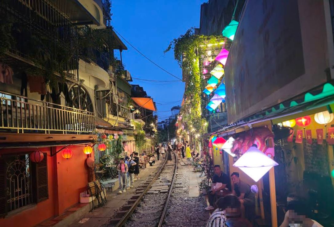 トレインストリートのランタン