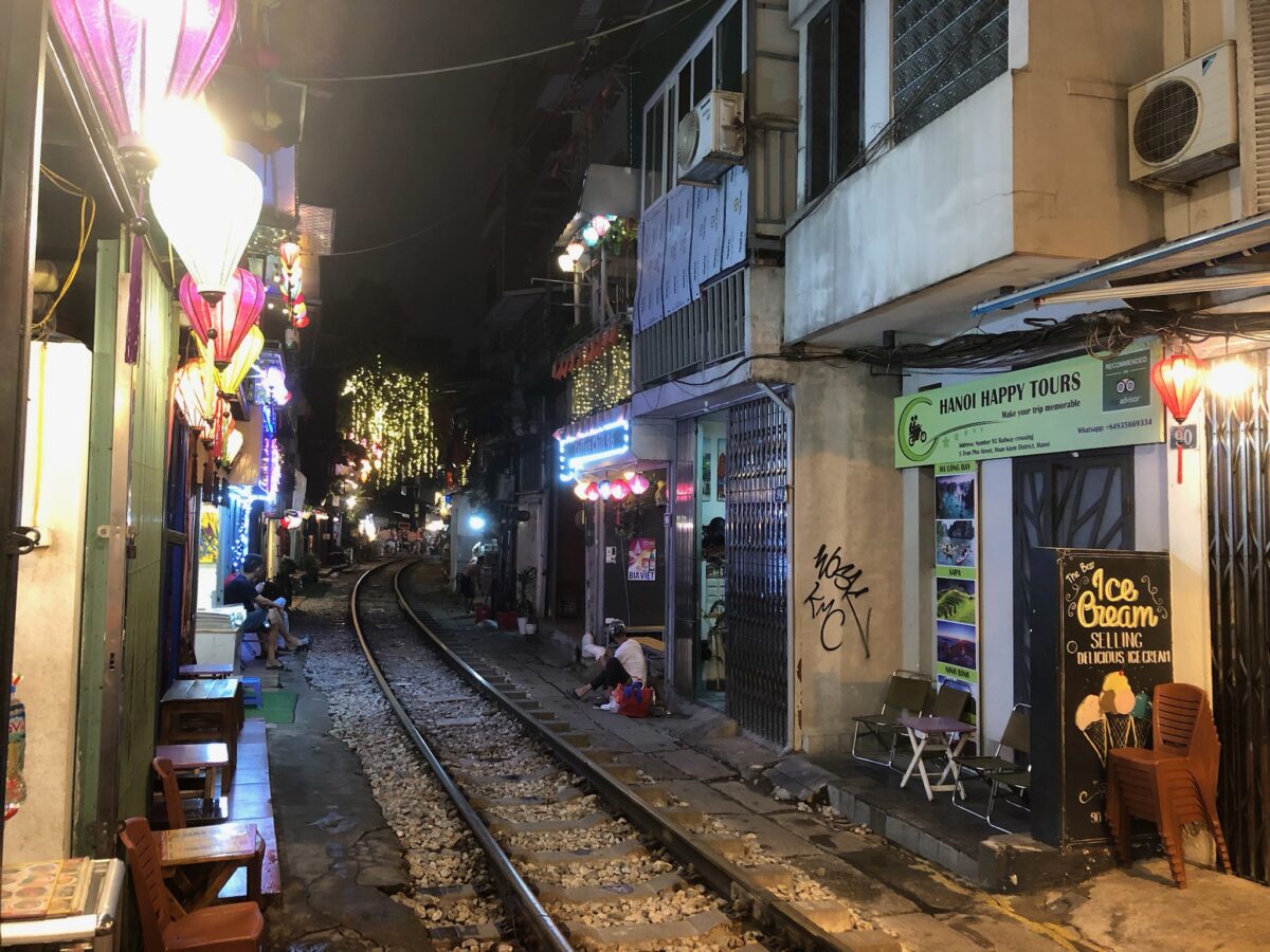 トレインストリートの帰り