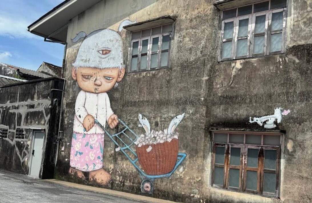 ババ衣装を着たマルディ