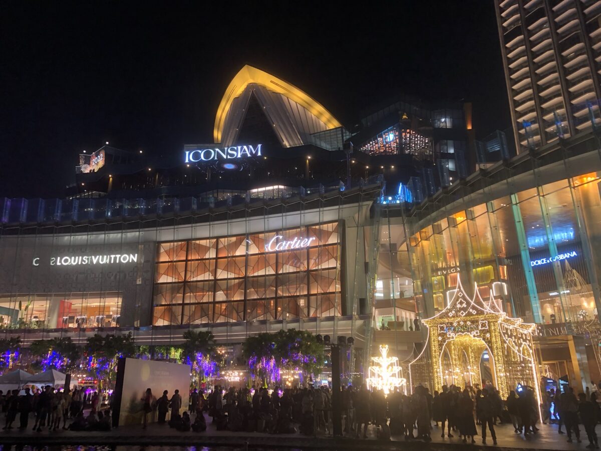 チャオプラヤ川クルーズのアイコンサイアム